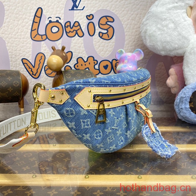 Louis Vuitton NEW High Rise M46837 blue