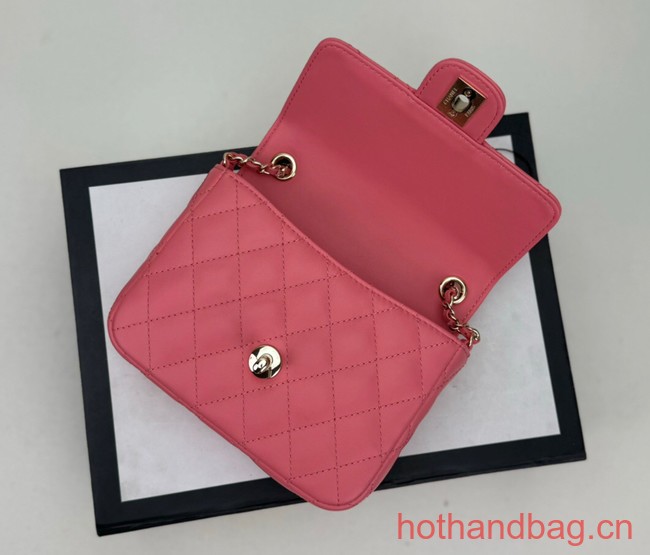 Chanel CLUTCH WITH CHAIN AS3782 pink