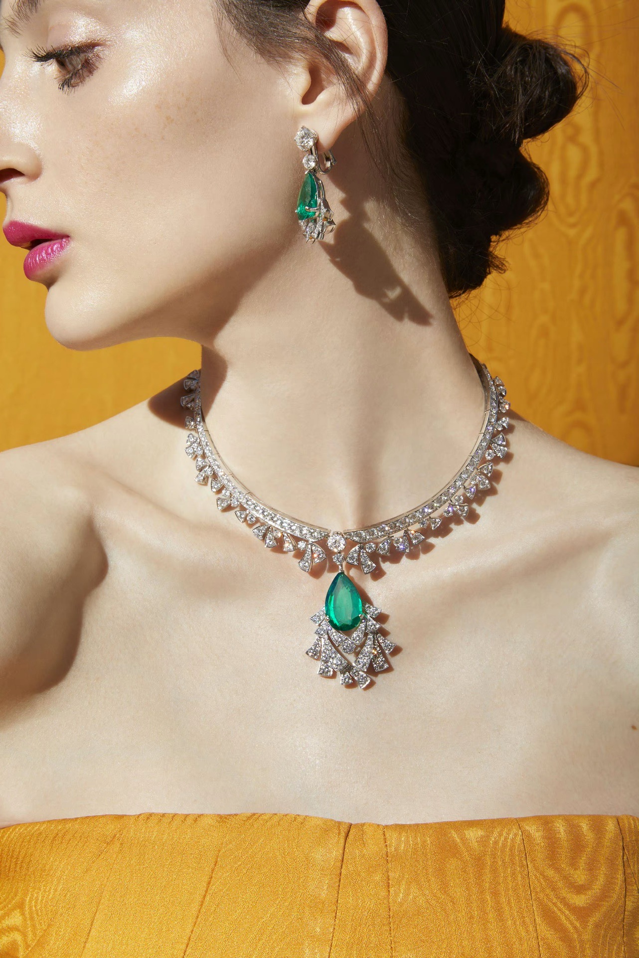 BVLGARI NECKLACE&Earrings CE13351