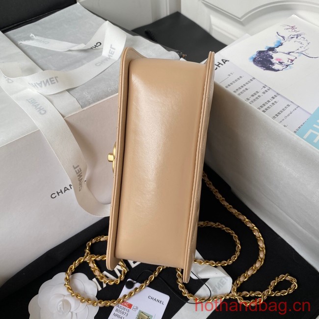 Chanel SMALL FLAP BAG AS2289 Apricot