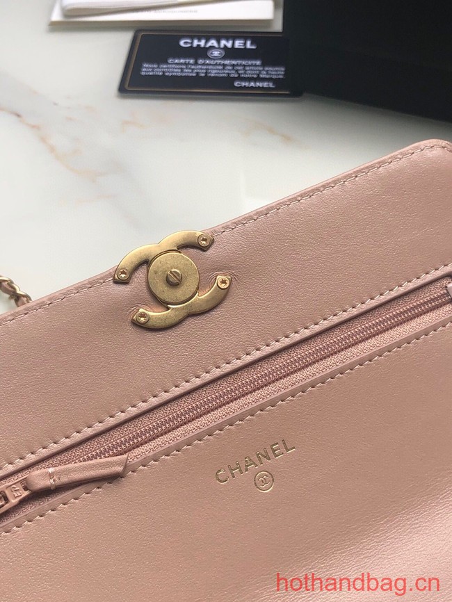 Chanel SMALL FLAP BAG AS2289 light pink