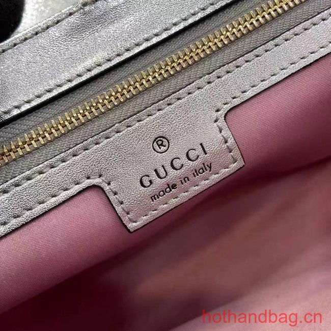 Gucci GG MARMONT SMALL SHOULDER BAG 443497 Pink iridescent