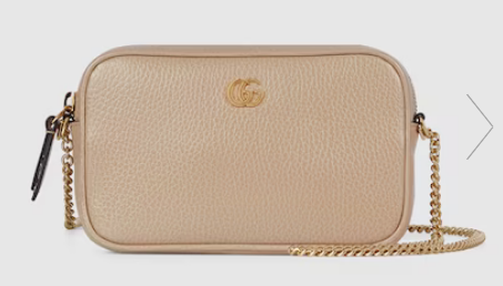 Gucci GG MARMONT MINI SHOULDER BAG 772759 Beige