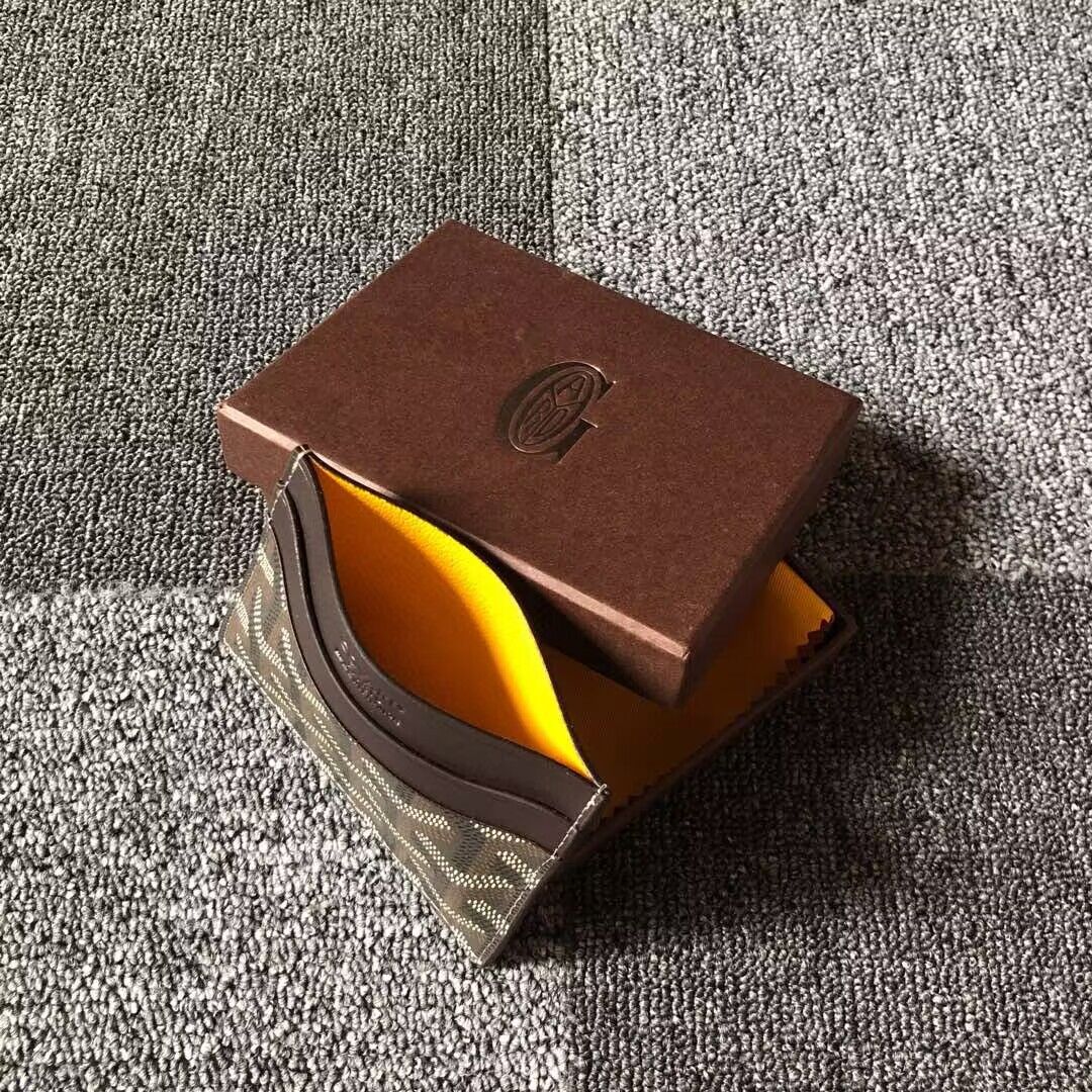 Goyard Card case G9988 Brown