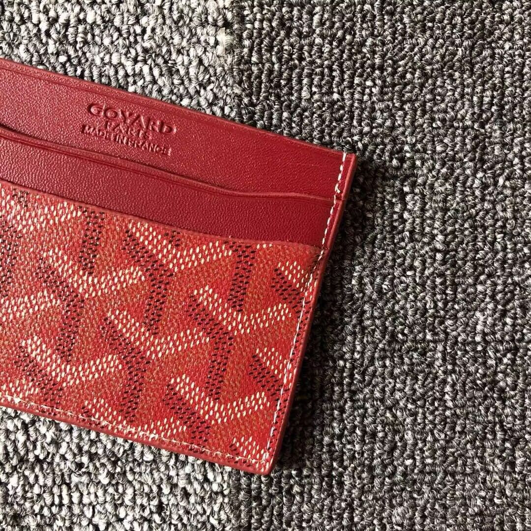 Goyard Card case G9988 Wine