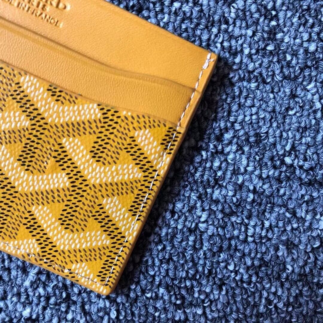 Goyard Card case G9988 Yellow