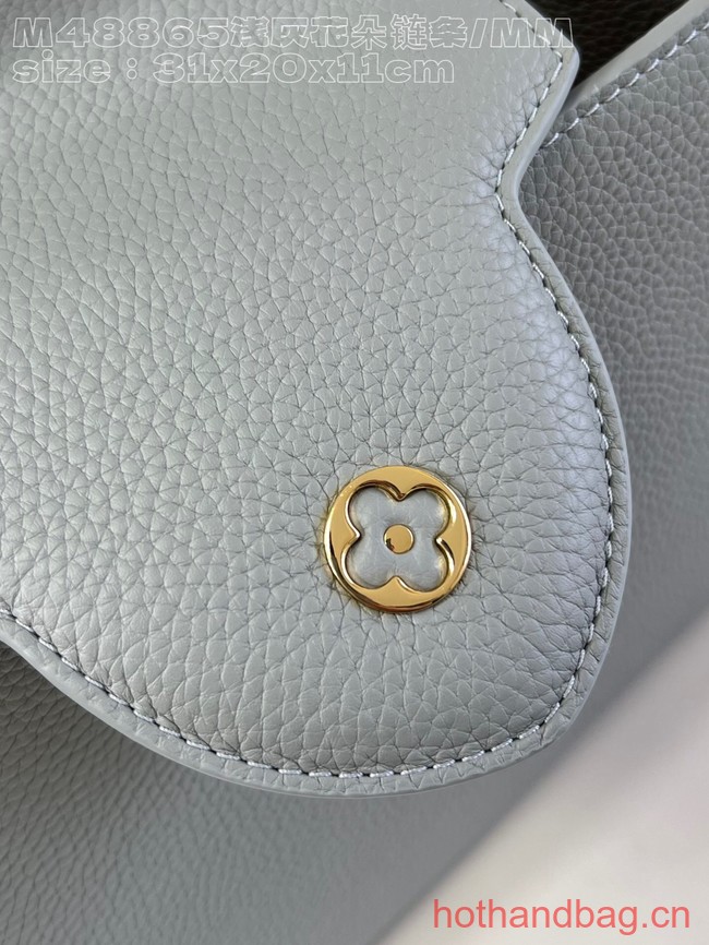 Louis Vuitton Capucines MM M22512 Ice Grey