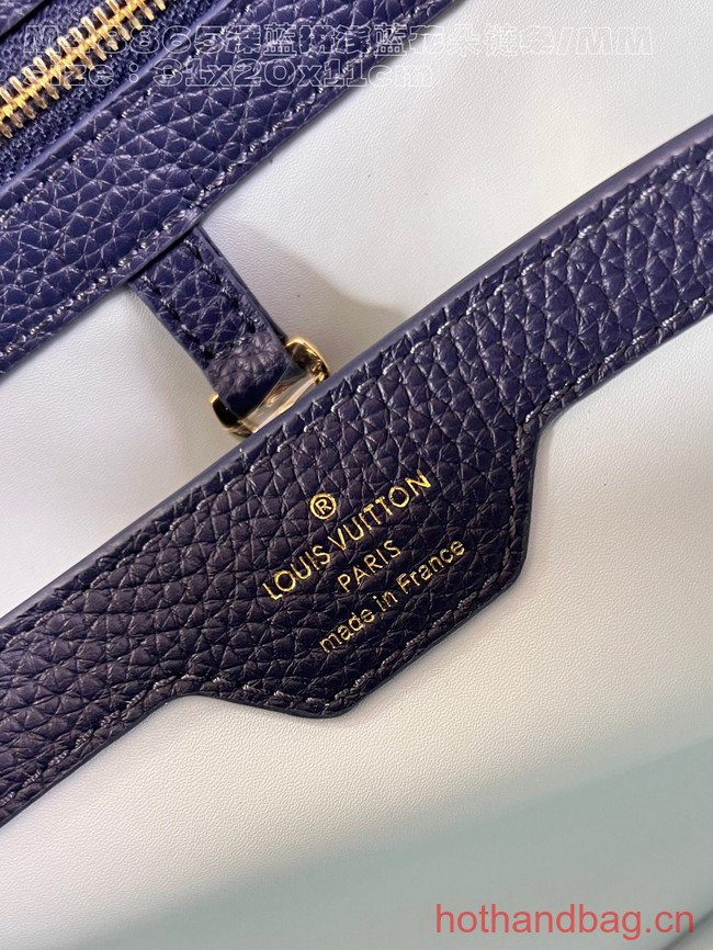 Louis Vuitton Capucines MM M22512 Midnight Blue