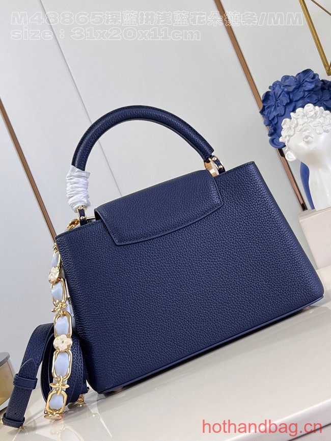 Louis Vuitton Capucines MM M22512 Midnight Blue