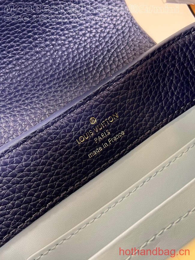 Louis Vuitton Capucines Mini M23363 Midnight Blue