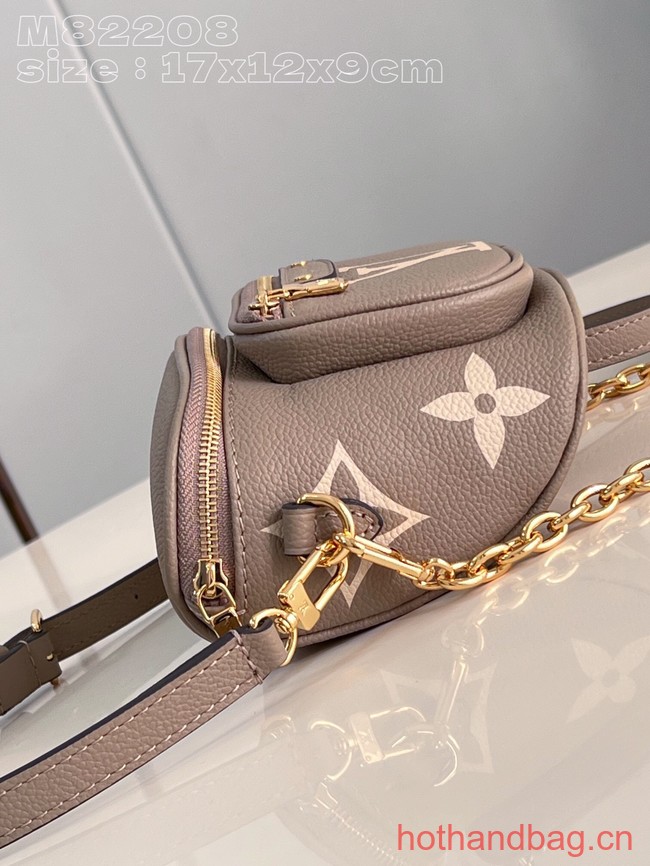 Louis Vuitton Mini Bumbag M82335 Tourterelle Gray & Cream