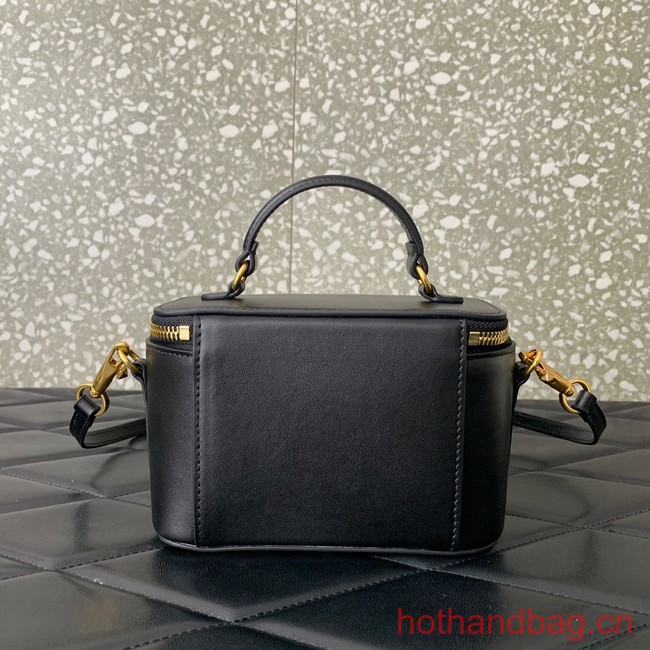 VALENTINO Mini LOCO calfskin box bag HT098 BLACK