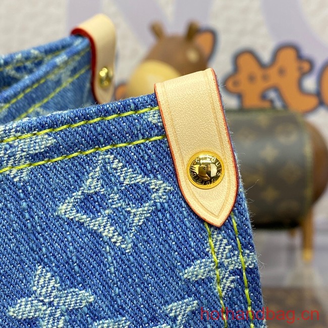 Louis Vuitton OnTheGo MM M46871 Denim Blue