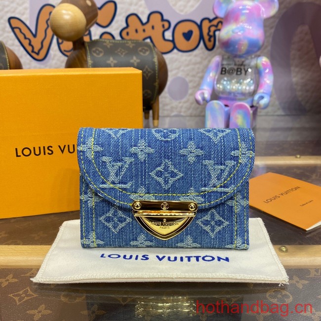 Louis Vuitton Victorine Wallet M82959 Denim Blue