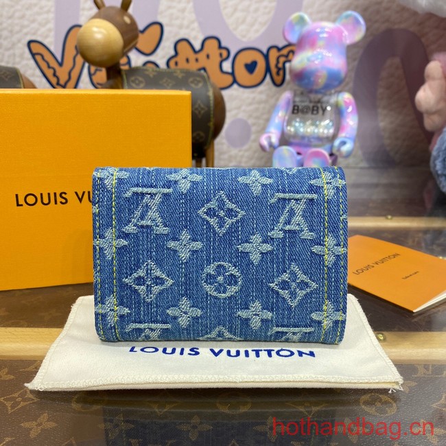 Louis Vuitton Victorine Wallet M82959 Denim Blue