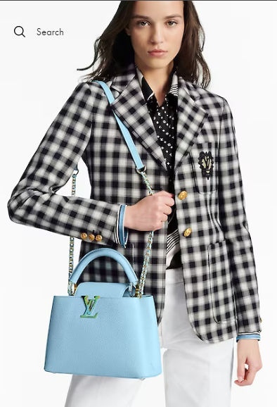 Louis Vuitton Capucines BB M22055 Topaz Blue