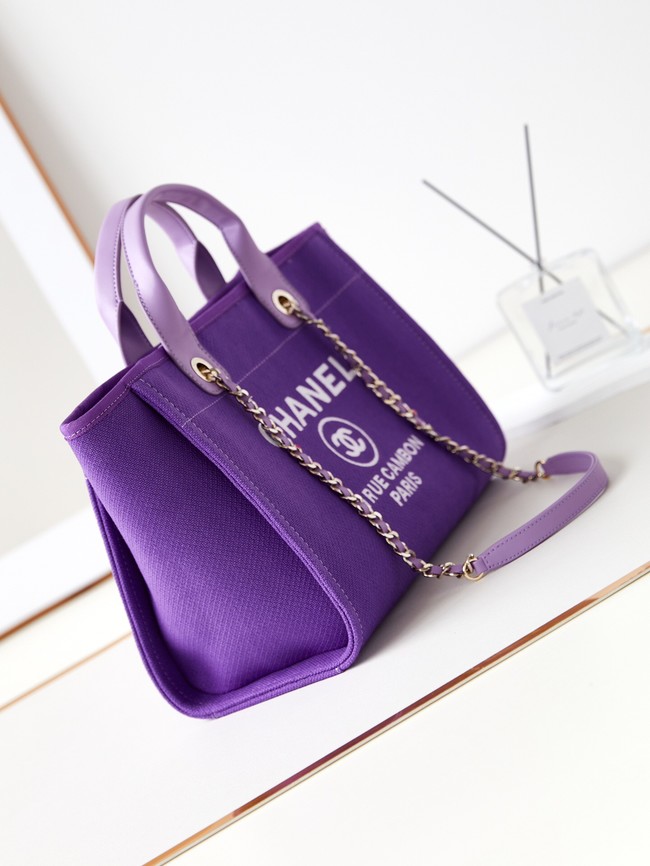 Chanel SHOPPING BAG AS3257 Purple