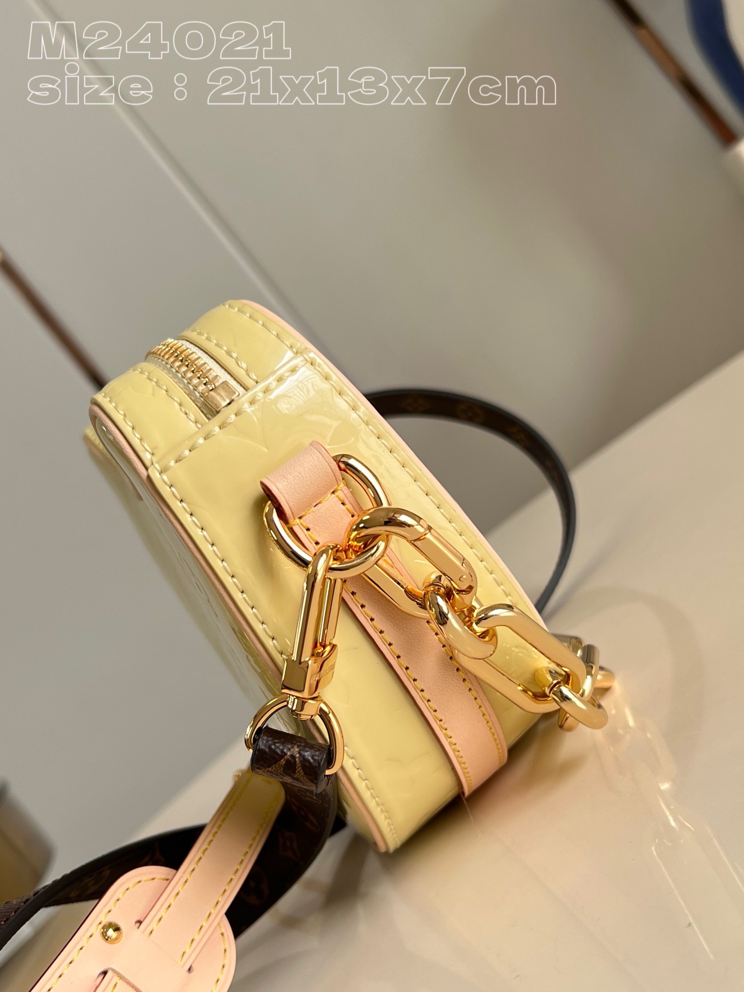 Louis Vuitton Croissant PM M24020 Chic and Yellow