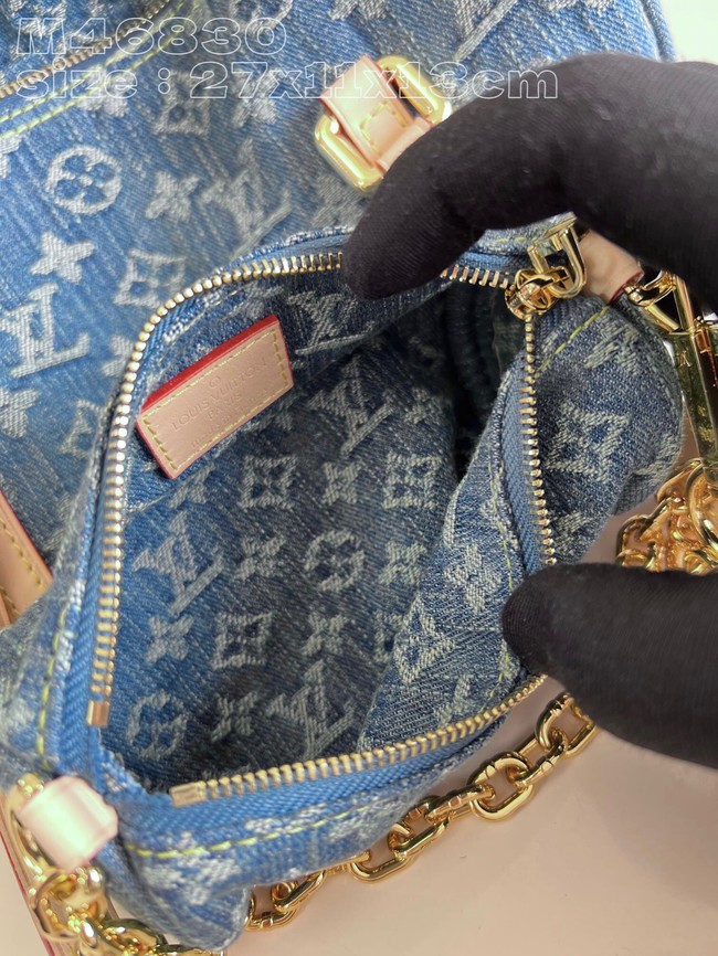 Louis Vuitton Papillon M46830 Denim Blue