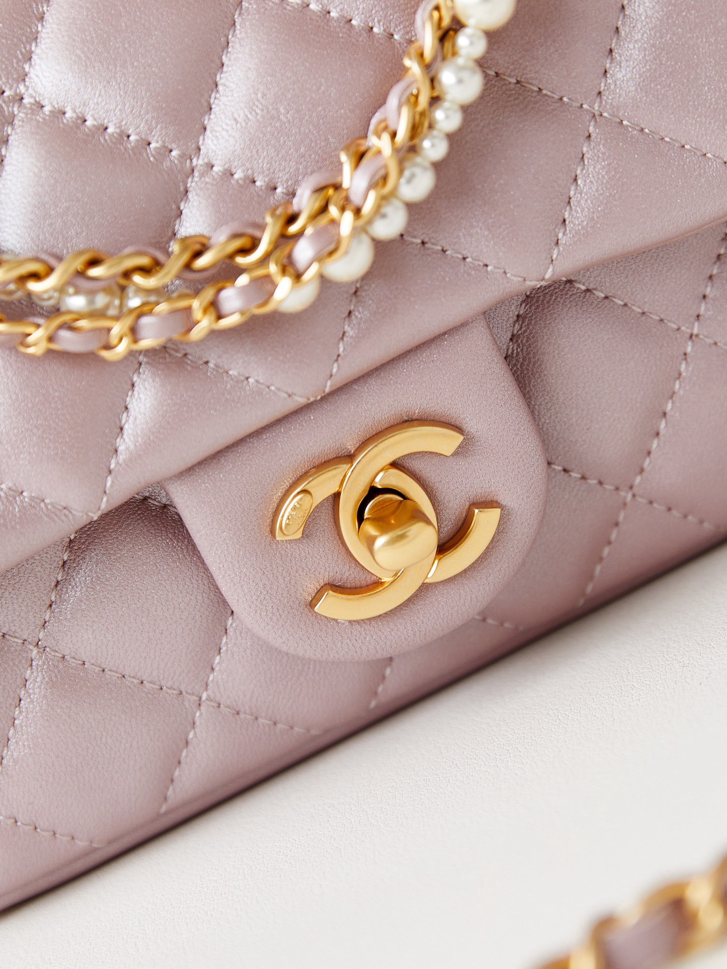 Chanel MINI FLAP BAG AS4385 pink