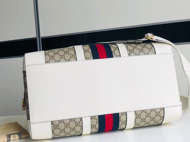 Gucci Jumbo GG large duffle bag 645021 white