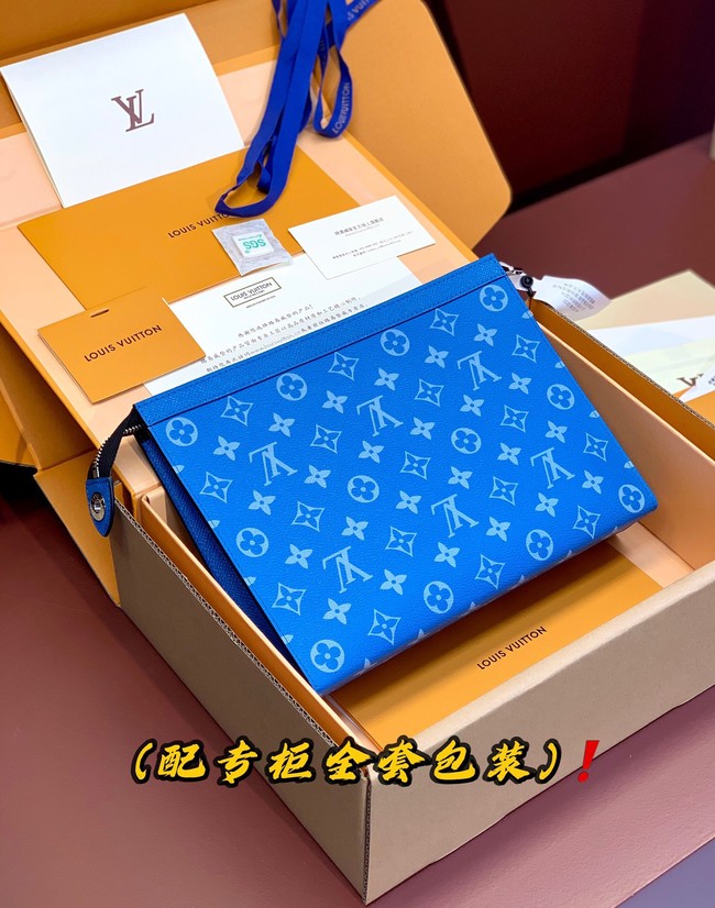 Louis Vuitton Pochette Voyage MM M83099 blue