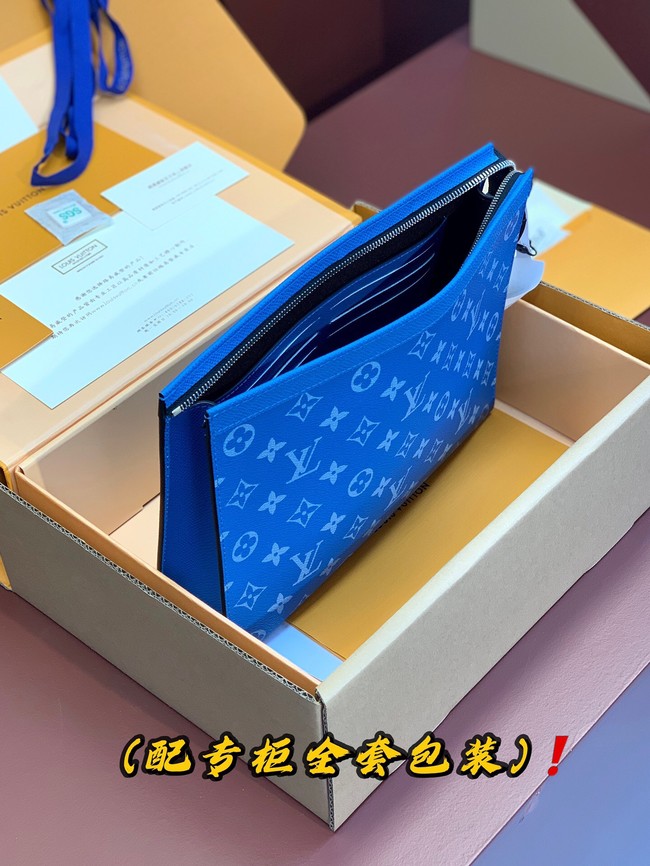 Louis Vuitton Pochette Voyage MM M83099 blue