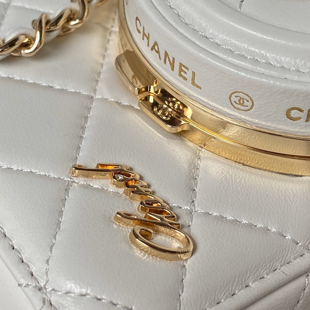 Chanel CAMERA BAG AS4817 White