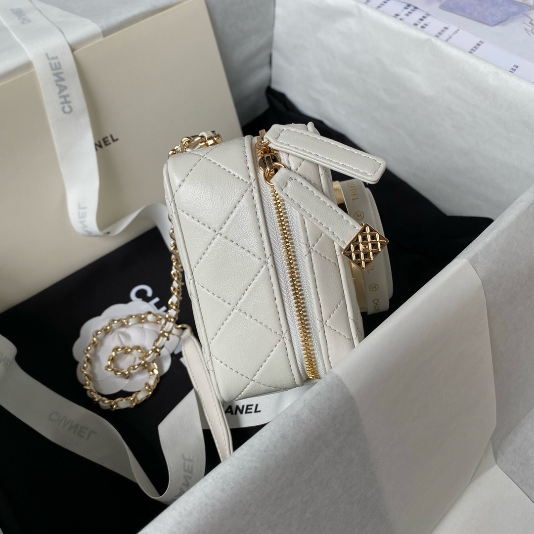 Chanel CAMERA BAG AS4817 White