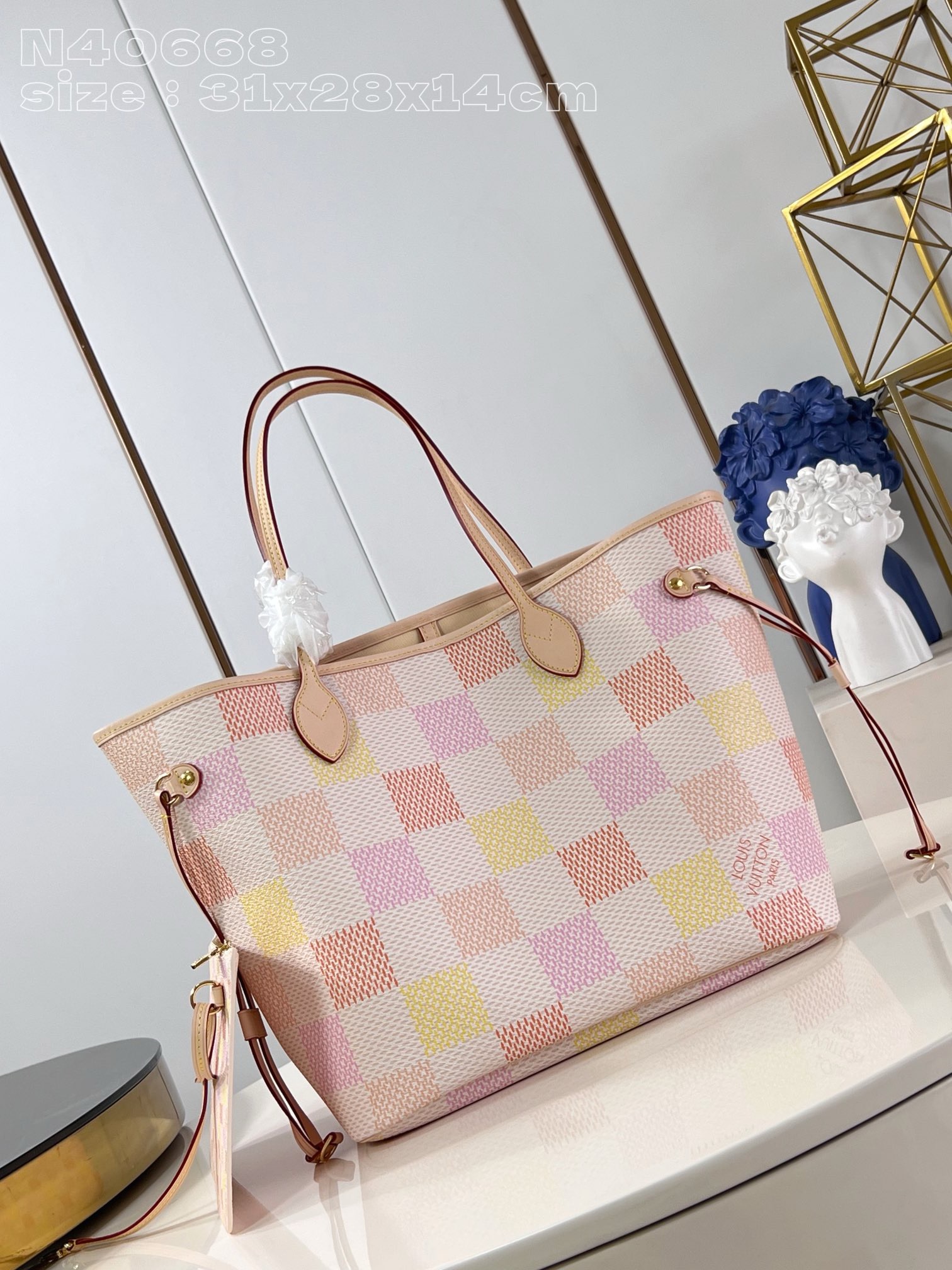 Louis Vuitton Neverfull MM N40668 Peach