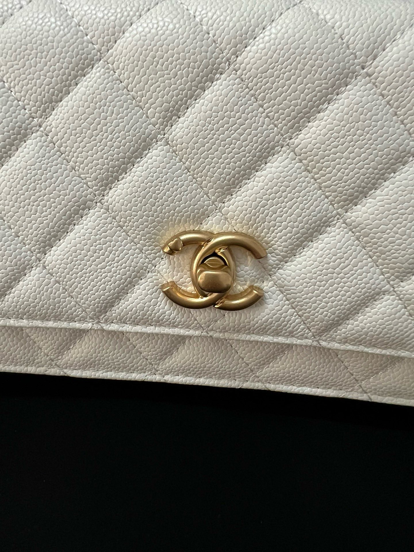 CHANEL WALLET ON CHAIN AP3971 white