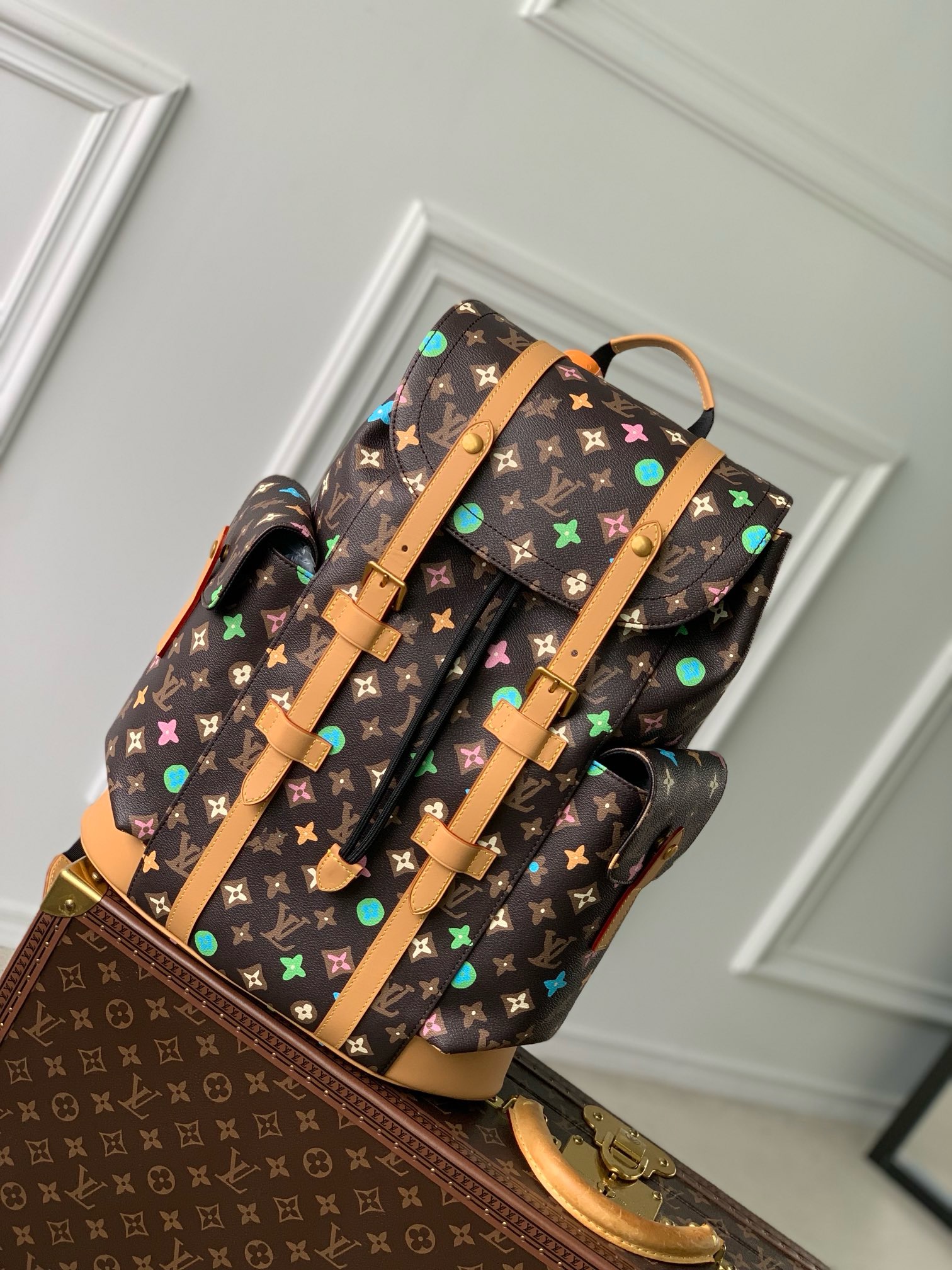 Louis Vuitton Christopher MM M25240 Chocolate