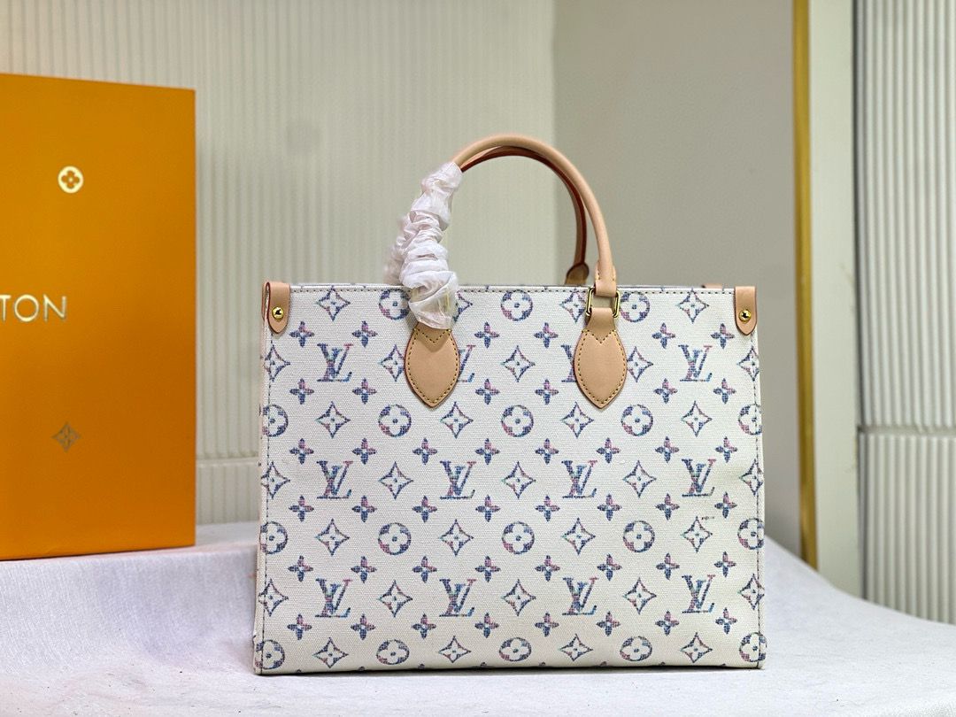 Louis Vuitton Monogram Reverse OnTheGo MM M24708 White