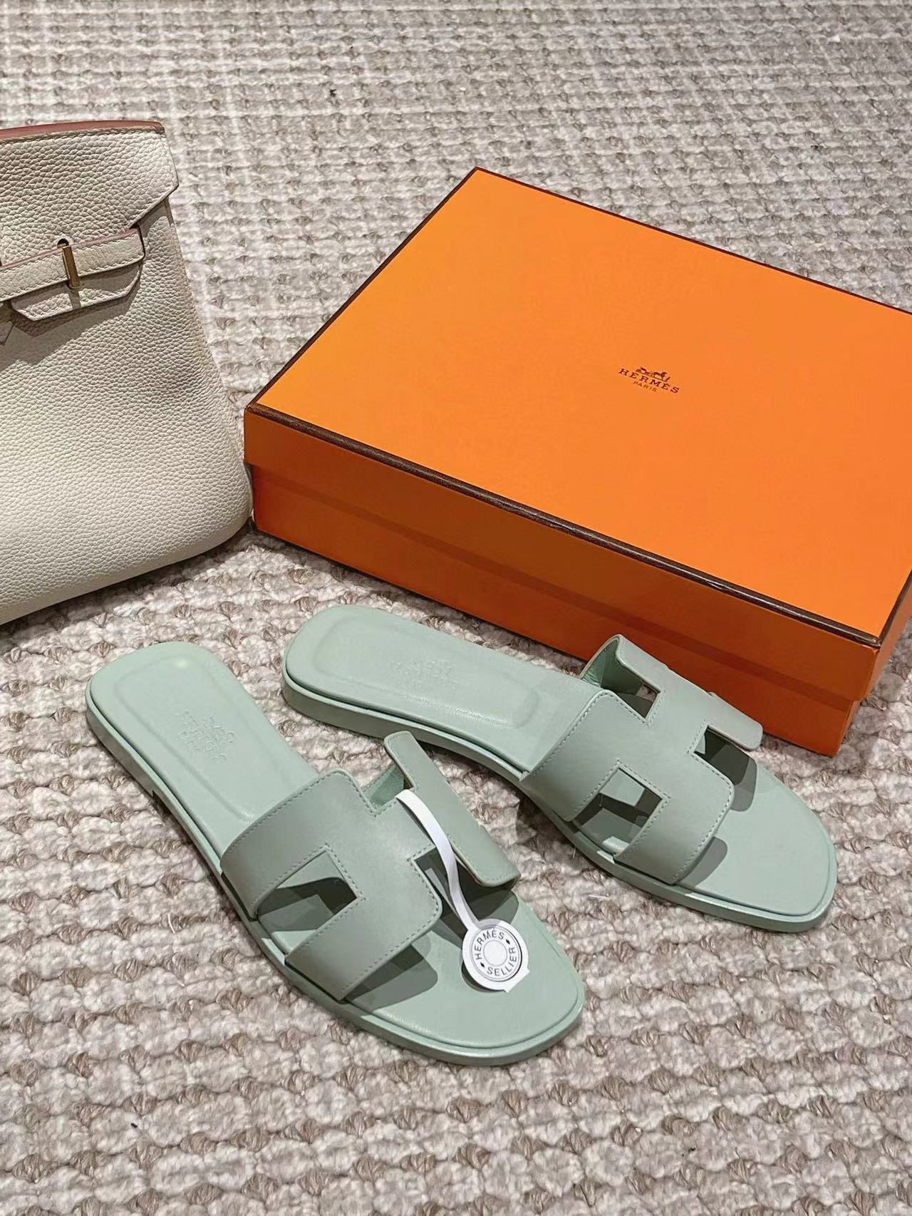 Hermes Shoes HMS56268 Green