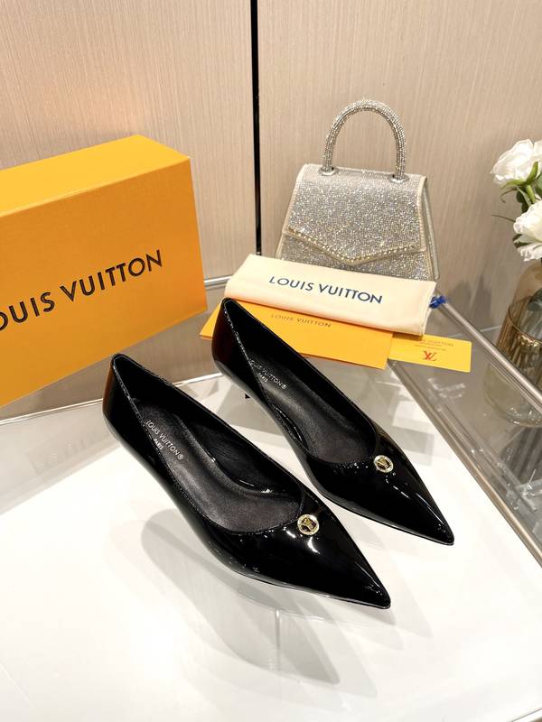 Louis Vuitton Shoes LVS00719 Heel 4CM