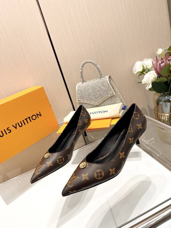 Louis Vuitton Shoes LVS00720 Heel 4CM