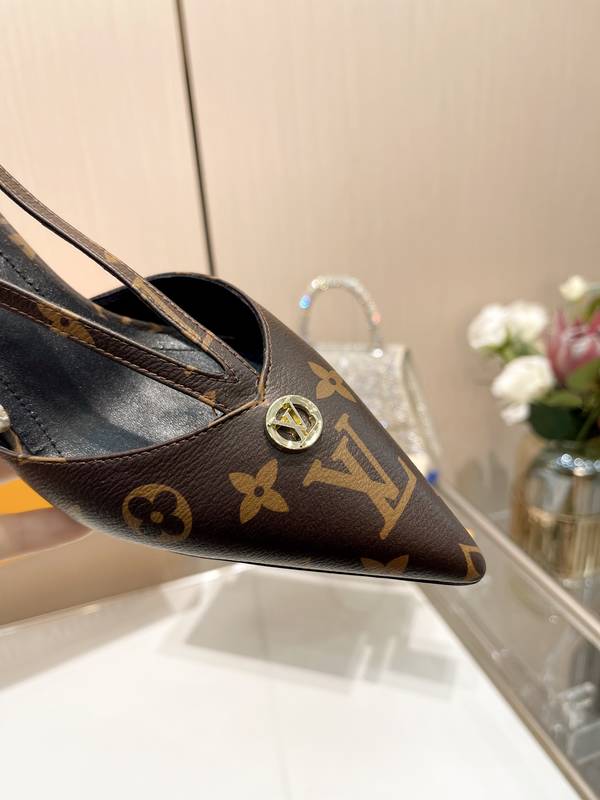 Louis Vuitton Shoes LVS00727 Heel 7CM