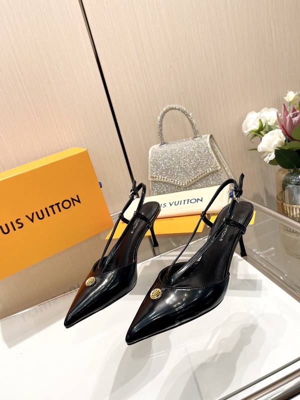 Louis Vuitton Shoes LVS00730 Heel 7CM