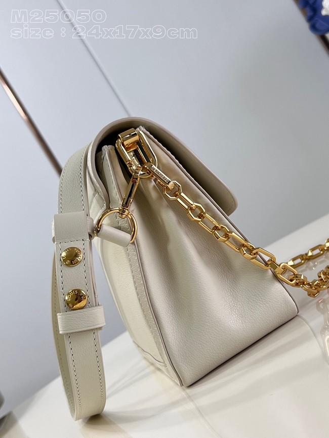 Louis Vuitton Dauphine Soft MM M25050 White