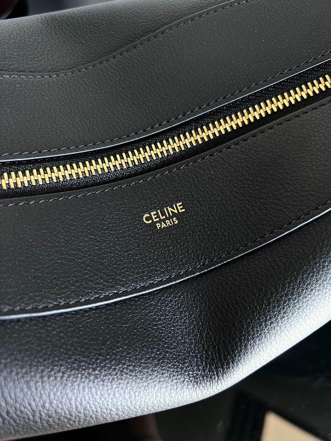 CELINE HELOISE CUIR TRIOMPHE BAG IN CALFSKIN 114713 black 