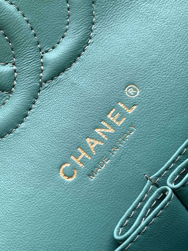 CHANEL CLASSIC 11.12 HANDBAG A01112 BLUE