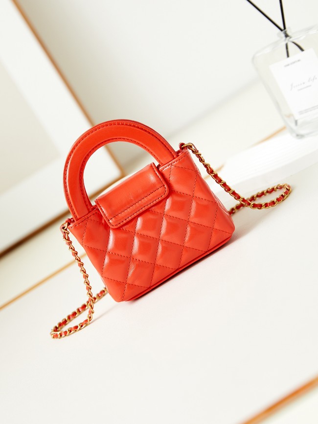 Chanel 23K NANO SHOPPING BAG AS3435 RED