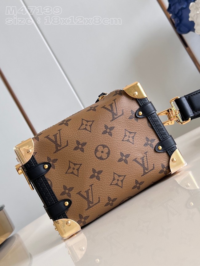 Louis Vuitton Side Trunk Monogram Reverse coated canvas PM M23817