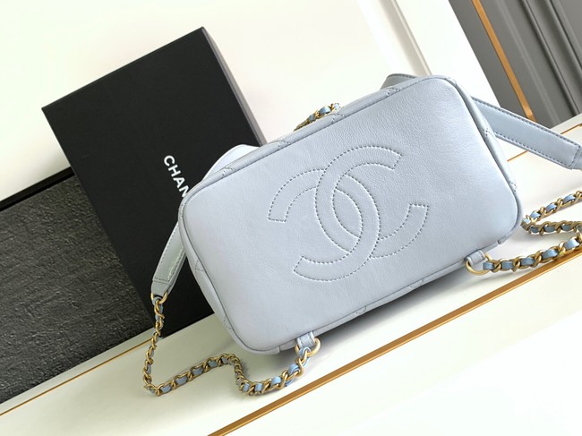 CHANEL 24P BACKPACK AS4058 light blue