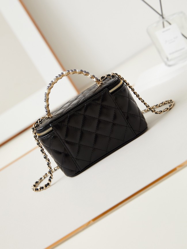 CHANEL MINI CLUTCH WITH CHAIN AP3804 BLACK