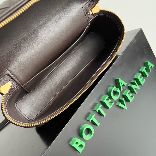 Bottega Veneta Vanity Case On Strap 789109 dark brown