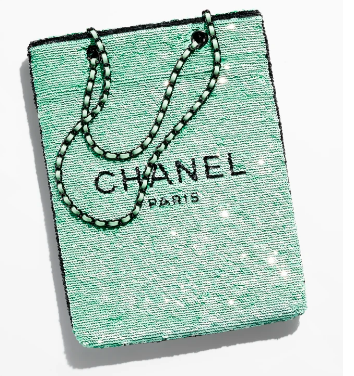 Chanel SHOPPING BAG AS4856 Green & Black