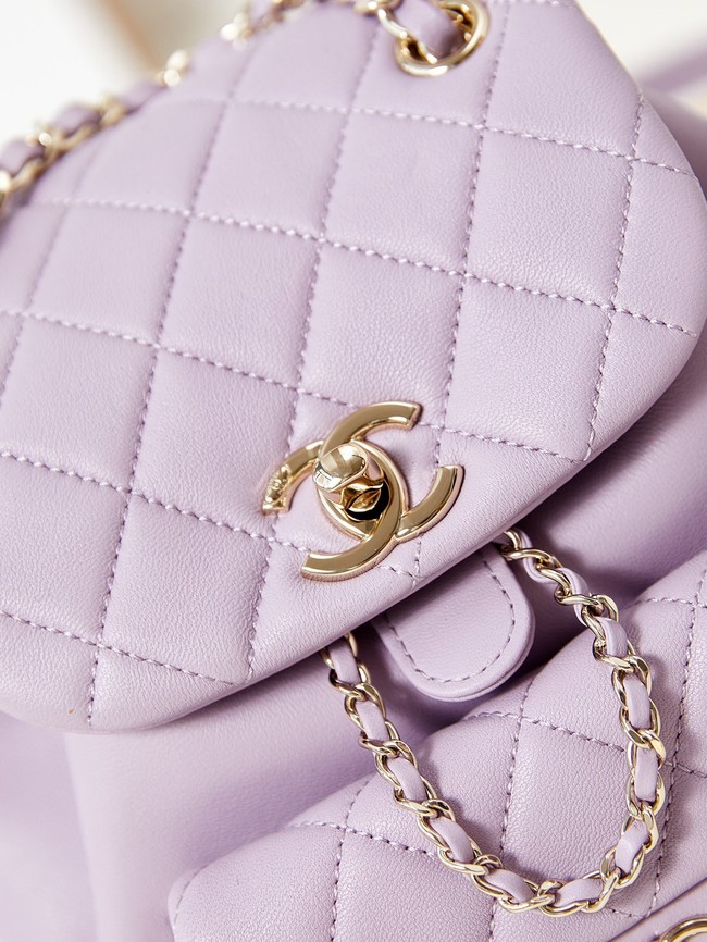 Chanel SMALL BACKPACK AS2908 Fuchsia