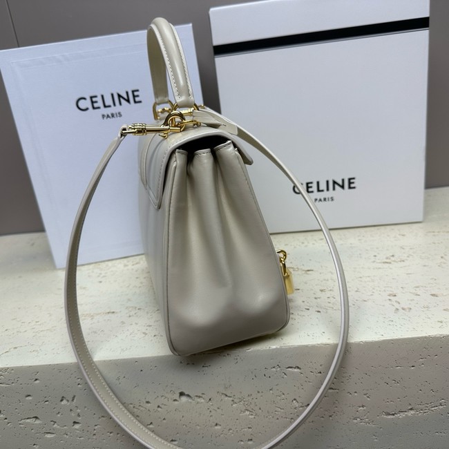 CELINE MINI 16 IN SATINATED CALFSKIN 197983 Beige