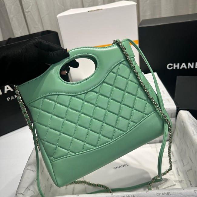 CHANEL 31 MINI SHOPPING AS4133 Bamboo Green